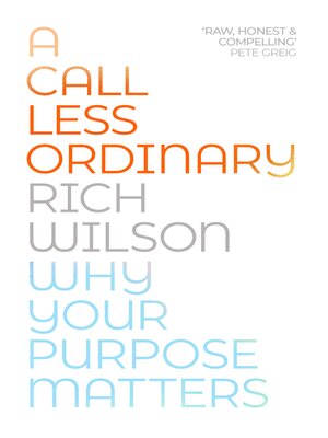 cover image of A Call Less Ordinary